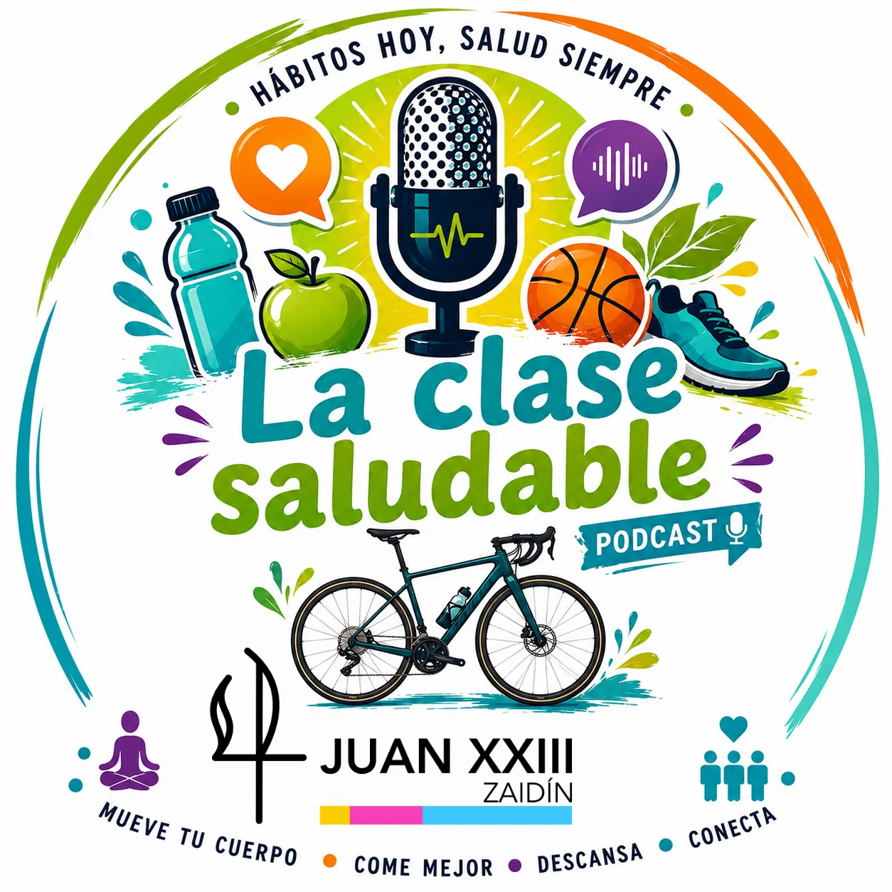 La Clase Saludable – logo del podcast